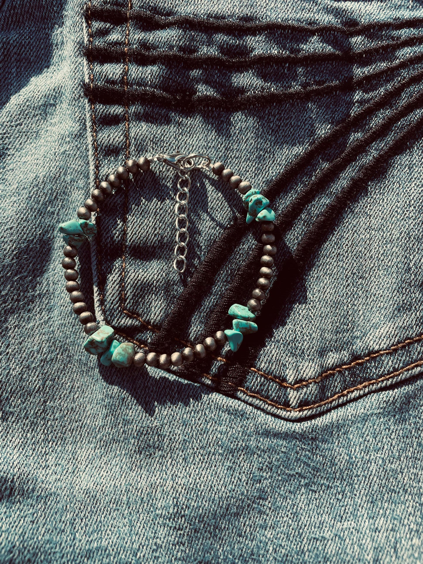 Navajo & Turquoise Bracelet