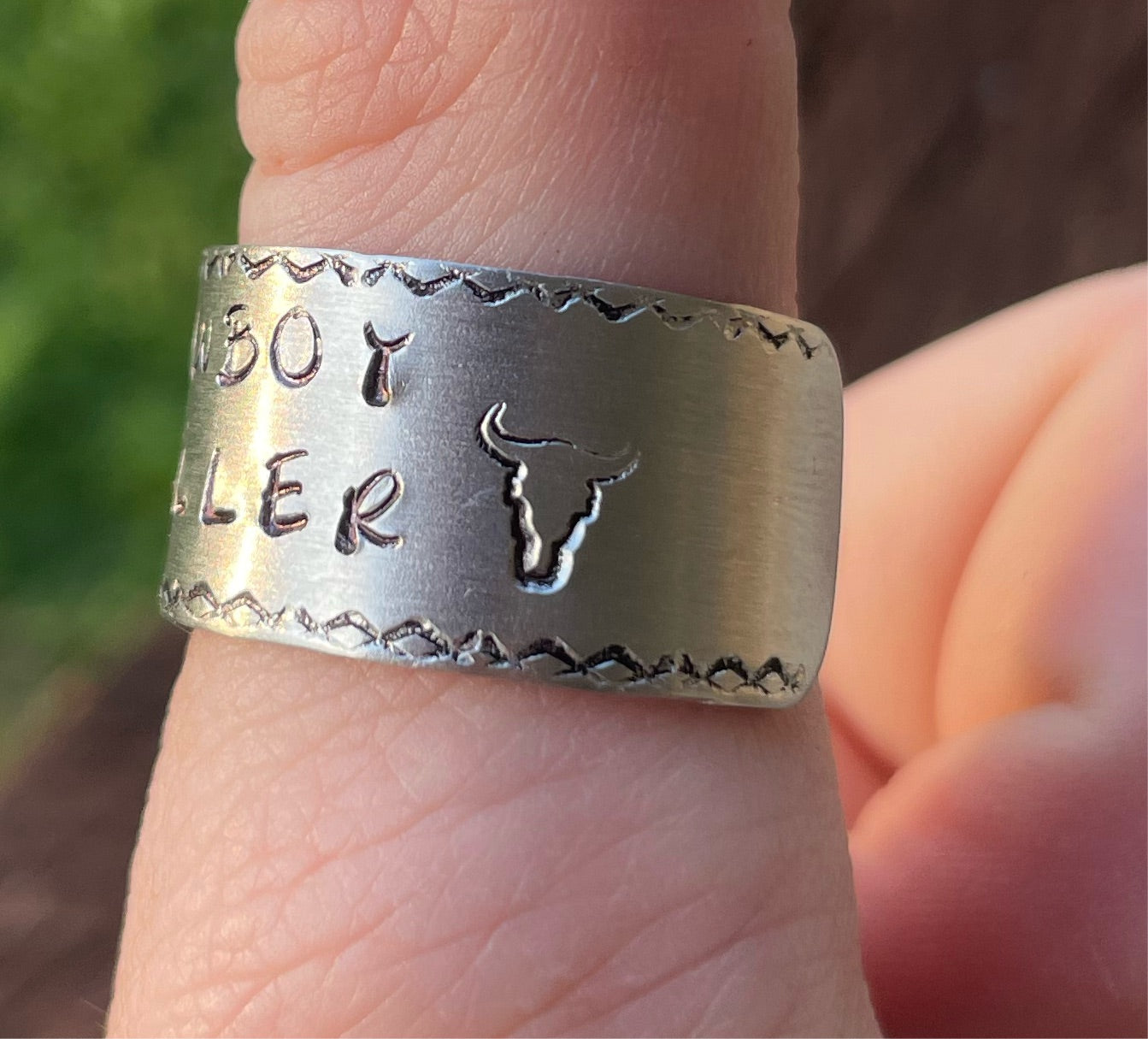 Cowboy Killer Cuff Ring