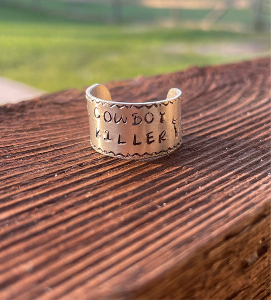 Cowboy Killer Cuff Ring