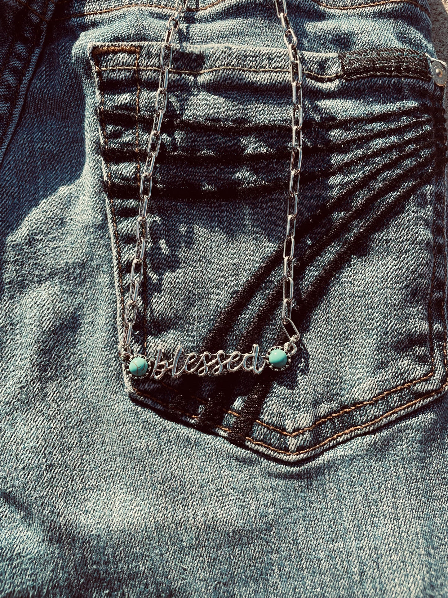 “Blessed” necklace