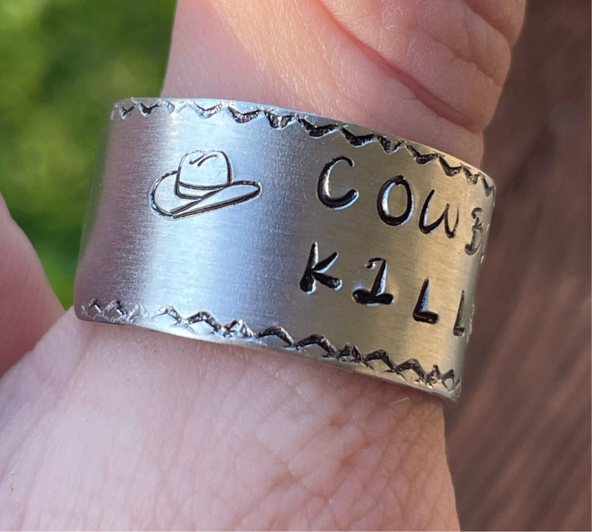 Cowboy Killer Cuff Ring