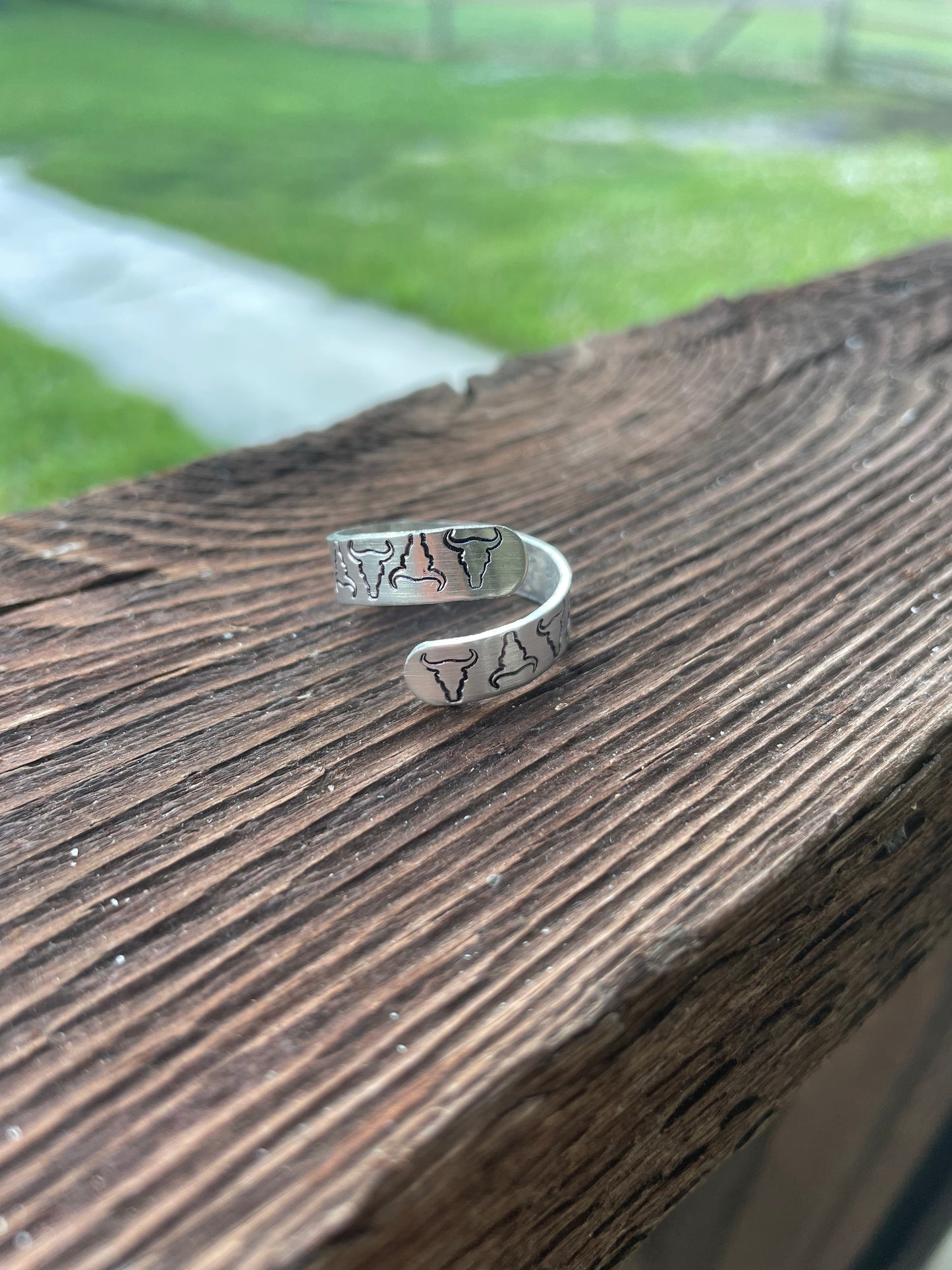 Longhorn Wrap Ring