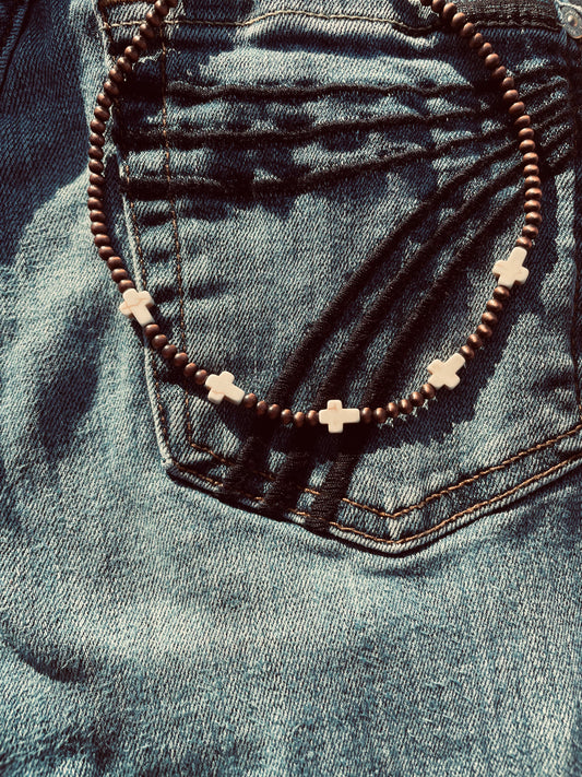 Sevens & Jesus Choker