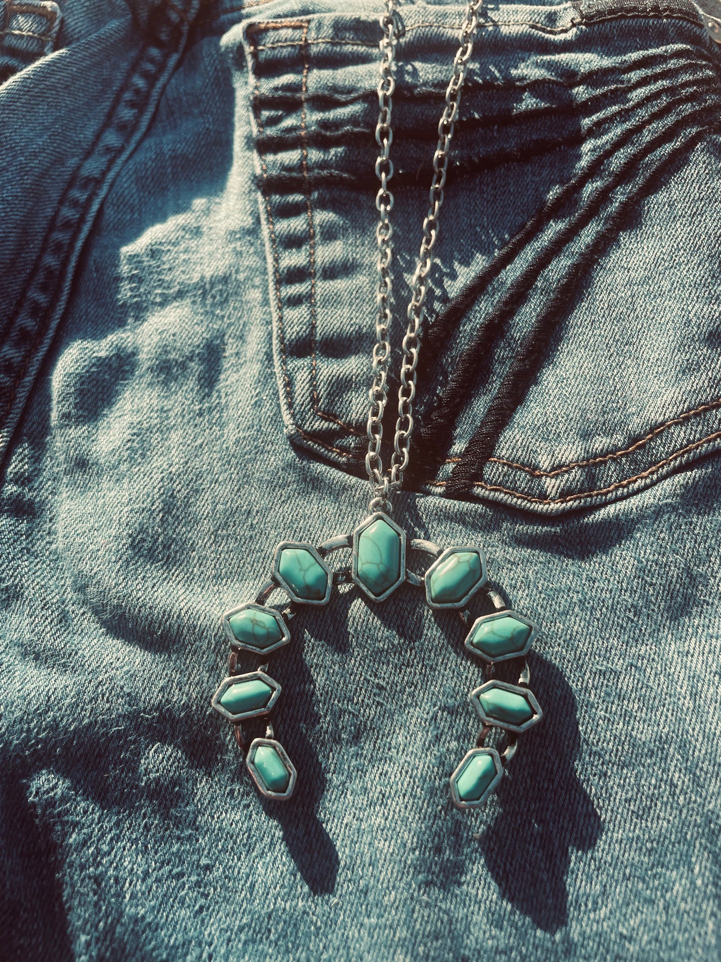 Turquoise Cowgirl Necklace