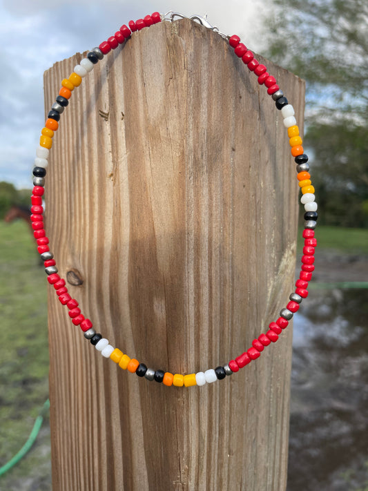 Red Serape Choker